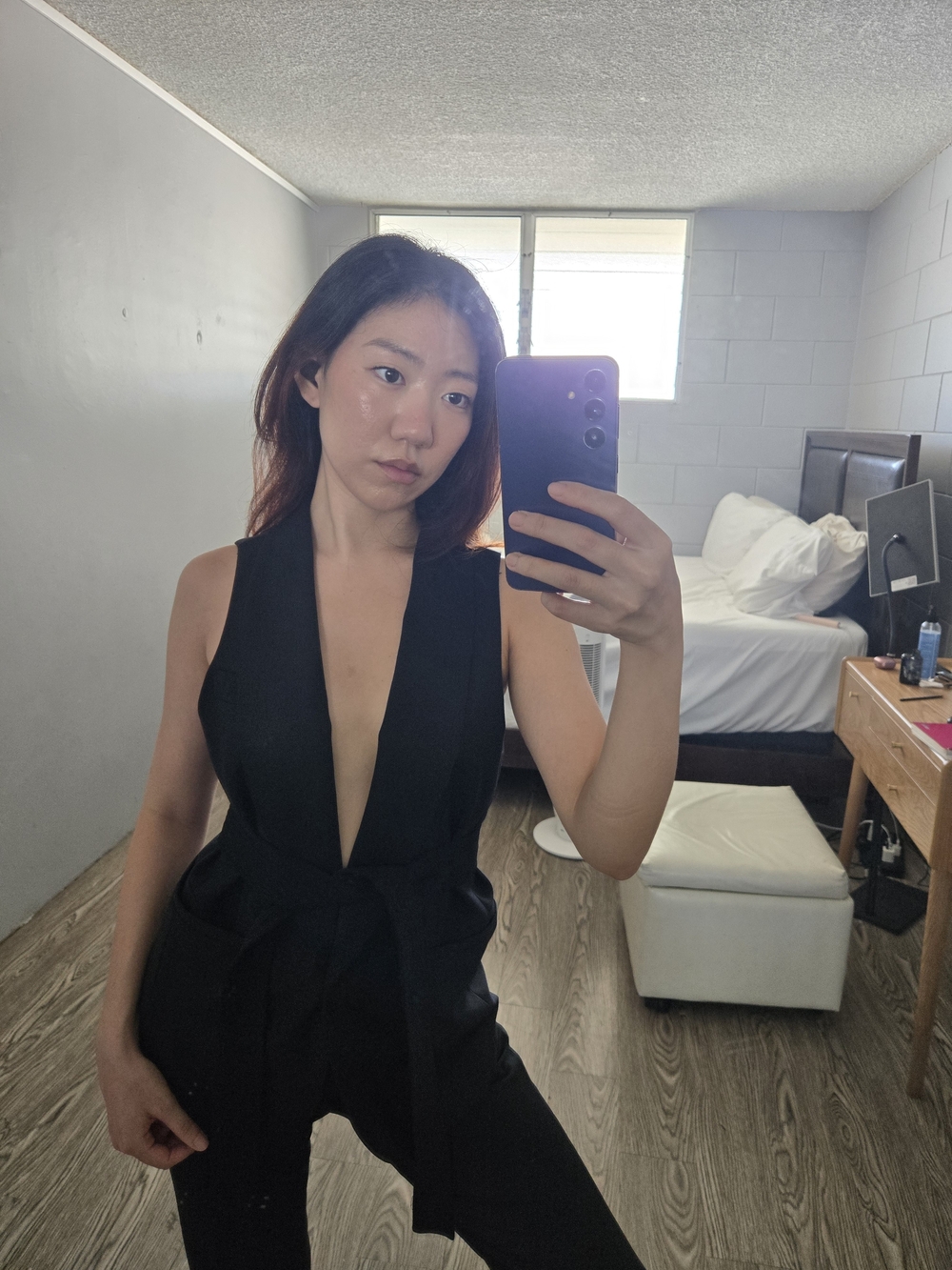 J.Crew Black Wool & Silk Tuxedo Vest